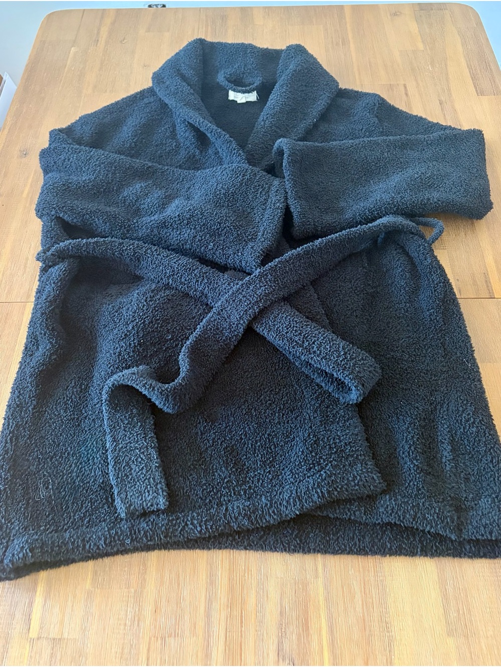 Jaclyn Hill’s discontinued sleepwear line (KOZE) - Black Sherpa Fleece Robe